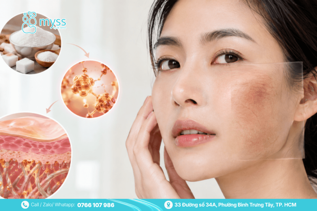 Ảnh hưởng của đường đến sắc tố da