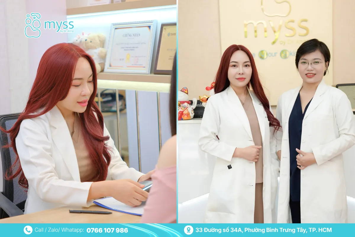 Bác sĩ Lê Thị Vân Anh - Giám đốc Y khoa tại Myss Clinic