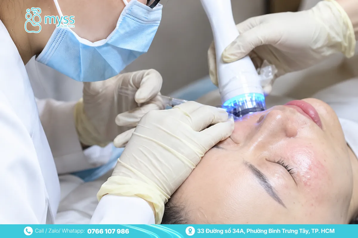 Kỹ thuật tiêm BAP Jalupro tại Myss Clinic